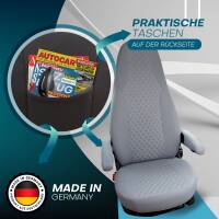 Pilot Wohnmobil Sitzbezüge für Coachmen RV Apex 55BH (Grau) POSE709