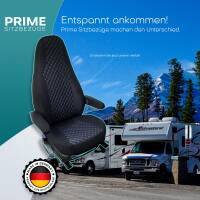 Pilot Wohnmobil Sitzbezüge für Joint 540 Comfort XL Plus (Schwarz-Blau) POSE706