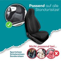 Pilot Sitzbezüge für BMW 5er E60 & E61 ab 2003-2010 (Schwarz-Weiß) ZARA408