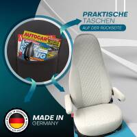 Pilot Wohnmobil Sitzbezüge für Globecar Camper Van XL (Beige) POSE705