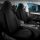 Pilot Sitzbezüge für Toyota Yaris 3 ab 2010-2020 (Schwarz-Weiß) ZARA408 | Mit ABE
