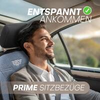 Sitzbezüge für Chevrolet HHR ab 2006-2011 (Schwarz-Blau) ATHN306