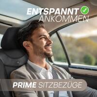 Sitzbezüge für Seat Ibiza 5 6F ab 2017 (Schwarz) HEST03