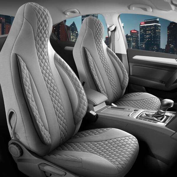 Pilot Sitzbezüge für Suzuki Baleno 2 ab 2015-2019 (Grau) ZARA409 | Mit ABE