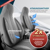 Pilot Sitzbezüge für VW Golf 5 ab 2003-2009 (Grau) ZARA409 | Mit ABE