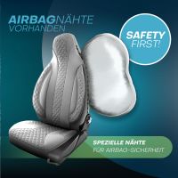 Pilot Sitzbezüge für Chevrolet Aveo T250 ab 2006-2011 (Grau) ZARA409