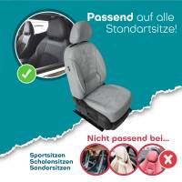 Sitzbezüge für VW Golf 5 ab 2003-2009 (Grau) ATHN301 | Mit ABE