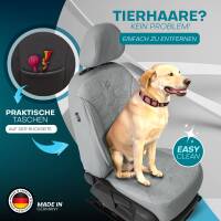 Sitzbezüge für Honda Accord 7 ab 2002-2008 (Grau) ATHN301 | Mit ABE