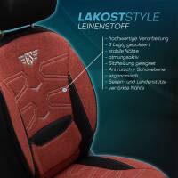 Sitzbezüge für Peugeot Expert S2 ab 2007-2016 (Schwarz-Rot) ATHN302 | Mit ABE