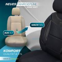 Sitzbezüge für Chevrolet Cruze J300 ab 2008-2016 (Schwarz) DION102