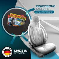 Pilot Sitzbezüge für Hyundai Bayon ab 2021 (Grau) ZARA409 | Mit ABE