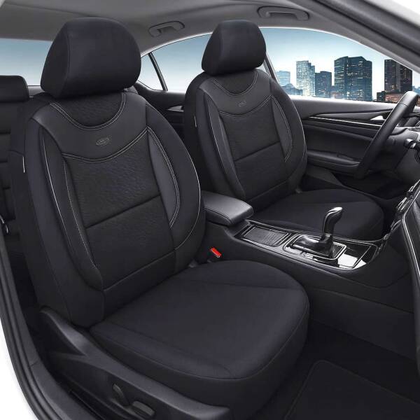 Sitzbezüge für Hyundai Tucson NX4 ab 2020 (Schwarz) DION102