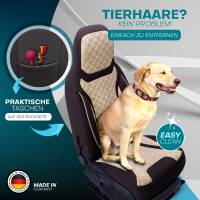 Sitzbezüge für Mercedes-Benz X-Klasse ab 2017-2020 (Braun- Beige) MERT2 | Mit ABE