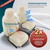 Sitzbezüge für Nissan Juke 1 ab 2010-2019 (Beige) MERT1 | Mit ABE
