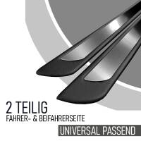 Einstiegsleisten Set 2x passend für Jeep Compass 1 ab 2007-2010 Schutzleisten Lackschutz