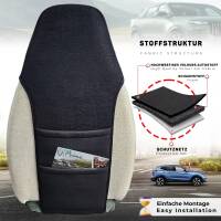 Schonbezug Organizer passend für Nissan Pulsar ab 2014-2018 Schwarz