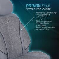 Prime Sitzbezüge für Opel Adam ab 2013-2019 (Grau) MT1 | Mit ABE