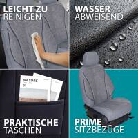 Prime Sitzbezüge für Mercedes GLA H247 ab 2020 (Grau) MT1 | Mit ABE