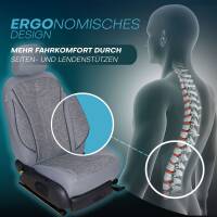 Prime Sitzbezüge für Hyundai Tucson TL ab 2015-2020 (Grau) MT1