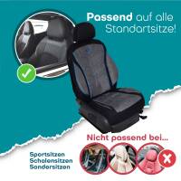 Prime Sitzbezüge für Renault Trafic 3 ab 2014 (Schwarz-Blau) MT3 | Mit ABE