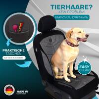 Prime Sitzbezüge für Nissan Juke 1 ab 2010-2019 (Schwarz-Dunkelgrau) MT4