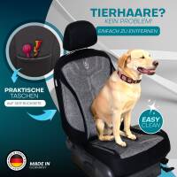 Prime Sitzbezüge für Audi A4 B6 ab 2000-2004 (Schwarz-Weiß) MT5 | Mit ABE