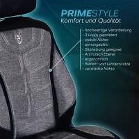 Prime Sitzbezüge für Porsche Cayenne 1 ab 2001-2010 (Schwarz-Weiß) MT5 | Mit ABE