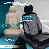 Prime Sitzbezüge für Opel Vivaro C ab 2019 (Schwarz-Weiß) MT5