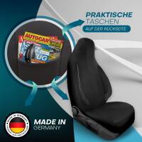 Pilot Wohnmobil Sitzbezüge für LMC Caravan Layton 640 S (Schwarz) WOHN403
