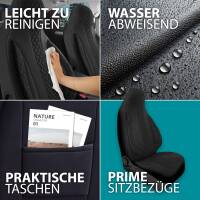 Pilot Wohnmobil Sitzbezüge für Dreamer L60 (Schwarz) WOHN404