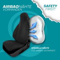 Pilot Wohnmobil Sitzbezüge für Keystone RV Sprinter XL (Schwarz) WOHN404