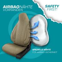 Pilot Wohnmobil Sitzbezüge für Isata 4.0 (Beige) WOHN405