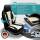 Pilot Wohnmobil Sitzbezüge für Hymer Grand Canyon S CrossOver (Beige-Schwarz) WOHN410
