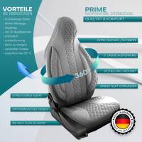 Pilot Wohnmobil Sitzbezüge für Bürstner Passat 650 LK (Grau) WOHN409