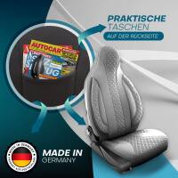 Pilot Wohnmobil Sitzbezüge für Concorde 6500 (Grau) WOHN409