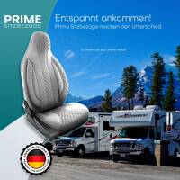 Pilot Wohnmobil Sitzbezüge für Globecar Globecar P 600 D (Grau) WOHN409