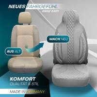 Pilot Wohnmobil Sitzbezüge für Wyss  Camper (Grau) WOHN409