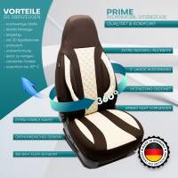 Pilot Wohnmobil Sitzbezüge für Giottiline Challenger 1900 (Braun-Beige) WOHN411