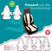 Pilot Wohnmobil Sitzbezüge für Sunlight Vans 60 (Braun-Beige) WOHN411
