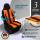Pilot Sitzbezüge für BMW X5 E53 ab 1999-2006 (Schwarz-Orange) ZENO503