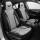 Pilot Sitzbezüge für Lexus RX 2 ab 2003-2009 (Schwarz-Hellgrau) HERM201 | Mit ABE