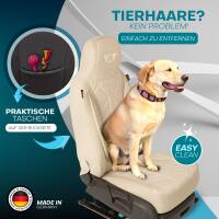 Pilot Sitzbezüge für Audi A7 C7 ab 2010-2018 (Beige) HERM205 | Mit ABE