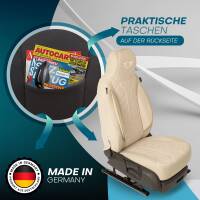 Pilot Sitzbezüge für Subaru Impreza 4 ab 2011-2017 (Beige) HERM205