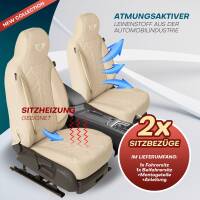 Pilot Sitzbezüge für Subaru XV 1 ab 2012-2018 (Beige) HERM205