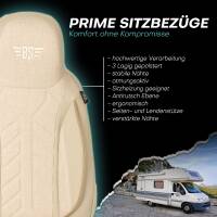 Pilot Wohnmobil Sitzbezüge für Bravia Mobil Dolce Vita SL (Beige) HERM205