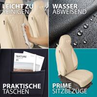 Pilot Wohnmobil Sitzbezüge für Pilote Atlas 630 (Beige) HERM205